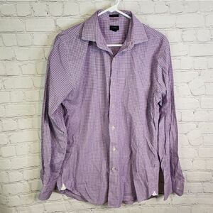Men's J. Crew 120's 2 Ply "Ludlow" longsleeve button-down shirt, size Medium